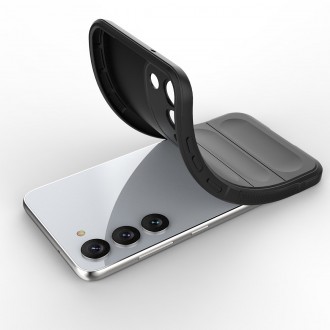 Pouzdro Magic Shield Case pro Samsung Galaxy S23+ flexibilní pancéřový kryt černý