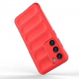 Magic Shield Case pro Samsung Galaxy S23+ flexibilní pancéřový kryt červený