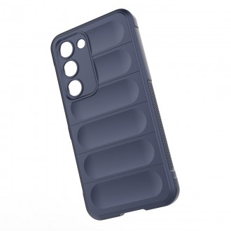 Pouzdro Magic Shield Case pro Samsung Galaxy S23+ flexibilní pancéřový kryt modrý