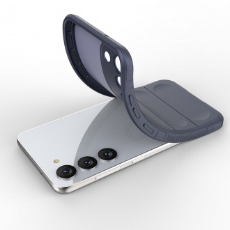 Pouzdro Magic Shield Case pro Samsung Galaxy S23+ flexibilní pancéřový kryt modrý