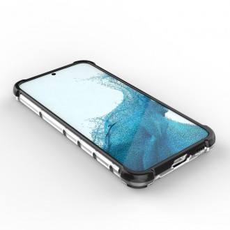 Voštinové pouzdro pro Samsung Galaxy S23 obrněný hybridní kryt černý