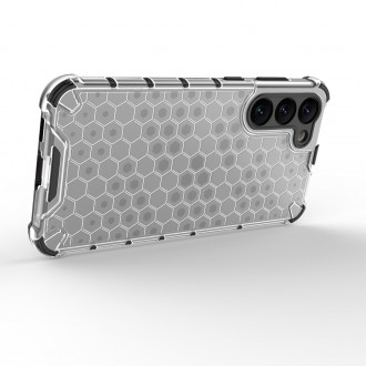 Voštinové pouzdro pro Samsung Galaxy S23+ pancéřovaný hybridní kryt černý
