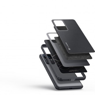 Dux Ducis Fino obal Xiaomi 12T Pro / Xiaomi 12T kryt se silikonovým rámečkem černý