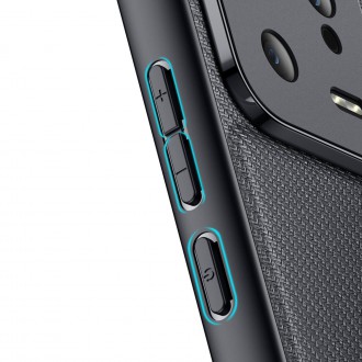 Pouzdro Dux Ducis Fino pro kryt Xiaomi 13 se silikonovým rámečkem černé