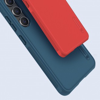 Nillkin Super Frosted Shield Pro pro pancéřový kryt Samsung Galaxy S23 + stojánek na telefon červený