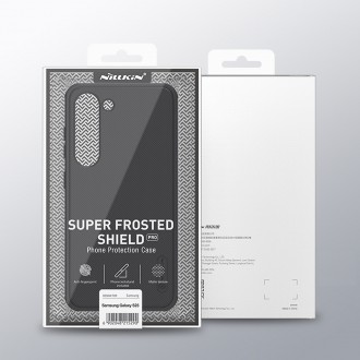 Nillkin Super Frosted Shield Pro pro Samsung Galaxy S23+ pancéřové pouzdro + stojánek na telefon černý