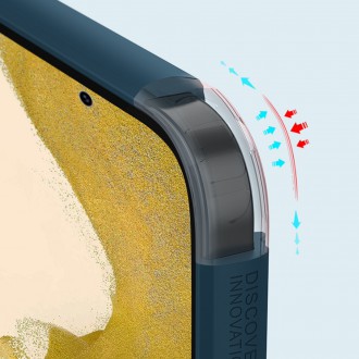 Nillkin Super Frosted Shield Pro pro Samsung Galaxy S23+ pancéřové pouzdro + stojánek na telefon černý