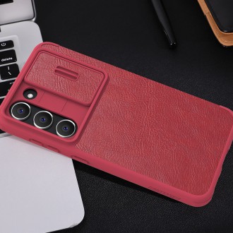 Nillkin Qin Leather Pro Case pro Samsung Galaxy S23 Flip Cover Cover Camera Black