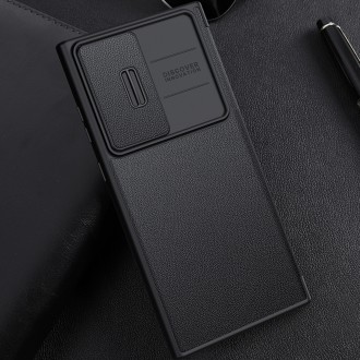 Nillkin Qin Leather Pro Case Case pro Samsung Galaxy S23 Ultra Flip Cover Kryt fotoaparátu Green