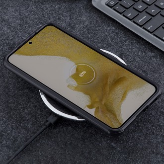 Magnetické pouzdro Nillkin Super Frosted Shield Pro pro Samsung Galaxy S23 Plus s pancéřovým krytem MagSafe černé