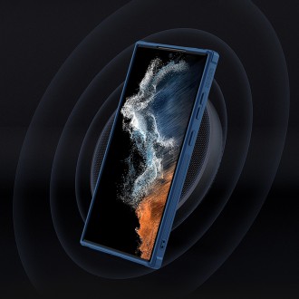 Nillkin Textured S Case pro Samsung Galaxy S22 Ultra pancéřový kryt s krytem fotoaparátu černý