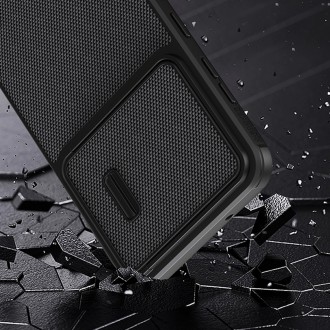Nillkin Textured S Case pro Samsung Galaxy S23 pancéřový kryt s krytem fotoaparátu černý