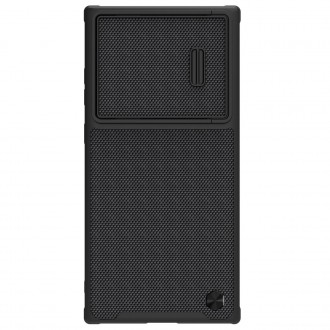 Nillkin Textured S Case pro Samsung Galaxy S23 Ultra pancéřový kryt s krytem fotoaparátu černý