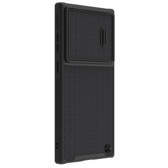 Nillkin Textured S Case pro Samsung Galaxy S23 Ultra pancéřový kryt s krytem fotoaparátu černý