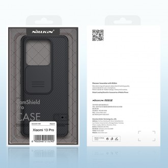 Nillkin CamShield Pro Case pro kryt Xiaomi 13 Pro s krytem fotoaparátu černé
