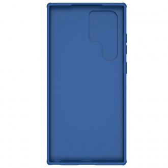 Nillkin CamShield Pro Case pro kryt Samsung Galaxy S23 Ultra s krytem fotoaparátu modrý