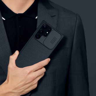 Nillkin CamShield Pro Case pro Samsung Galaxy S23 Ultra kryt s krytem fotoaparátu černý