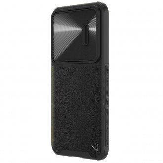 Nillkin CamShield Leather S Case pro kryt Samsung Galaxy S23 s krytem fotoaparátu černý