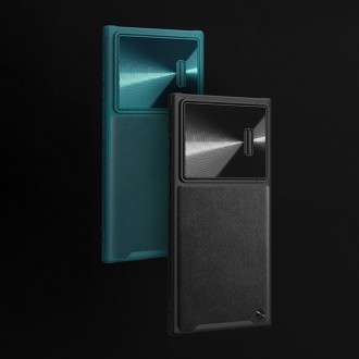 Nillkin CamShield Leather S Case pro kryt Samsung Galaxy S23 Ultra s krytem fotoaparátu černý