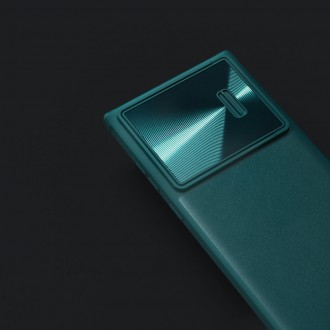 Nillkin CamShield Leather S Case pro kryt Samsung Galaxy S23 Ultra s krytem fotoaparátu černý