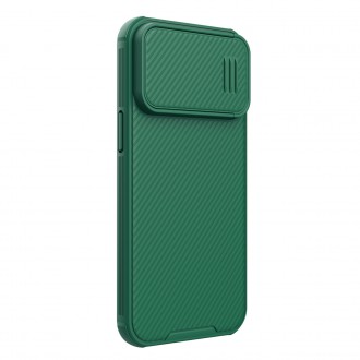 Nillkin CamShield S Case pro iPhone 14 Pro Max obrněný kryt kryt kamery zelený