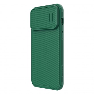 Nillkin CamShield S Case pro iPhone 14 Pro Max obrněný kryt kryt kamery zelený