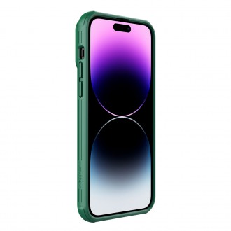 Nillkin CamShield S Case pro iPhone 14 Pro Max obrněný kryt kryt kamery zelený