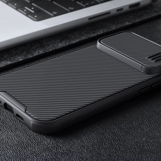 Nillkin CamShield S Case pro iPhone 14 Pro Max obrněný kryt kryt kamery zelený