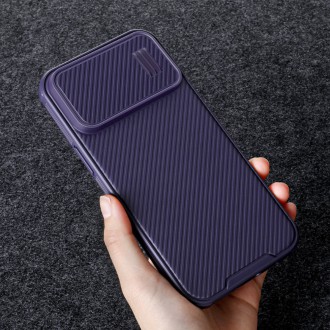 Nillkin CamShield S Case pro iPhone 14 Pro Max obrněný kryt kryt kamery zelený