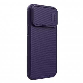 Nillkin CamShield S Case pro iPhone 14 Pro Max pancéřový kryt kryt fotoaparátu fialový