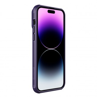 Nillkin CamShield S Case pro iPhone 14 Pro Max pancéřový kryt kryt fotoaparátu fialový