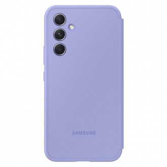 Pouzdro Samsung Smart View Wallet Case pro Samsung Galaxy A54 5G kryt s chytrým výklopným okénkem peněženka na karty modrá (EF-ZA546CVEGWW)