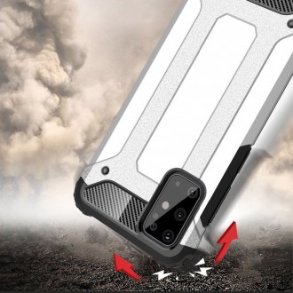 Hybrid Armor Case Tough Rugged Cover for Samsung Galaxy S20 Plus black