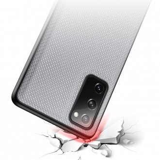 Dux Ducis Fino case covered with nylon material for Samsung Galaxy S20 FE 5G gray