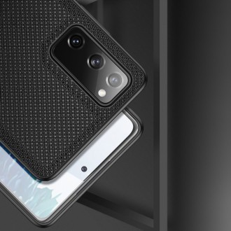 Dux Ducis Fino case covered with nylon material for Samsung Galaxy S20 FE 5G gray