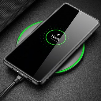 Dux Ducis Fino case covered with nylon material for Samsung Galaxy S20 FE 5G gray