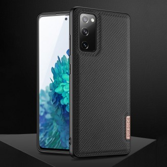 Dux Ducis Fino case covered with nylon material for Samsung Galaxy S20 FE 5G gray