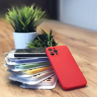 Wozinsky Color Case silicone flexible durable case iPhone 13 Pro black