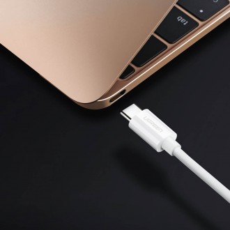 Ugreen kabel tiskárny USB-C - USB-B 480 Mb/s 1m bílý (US241)