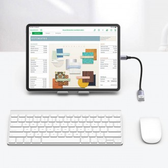 Ugreen OTG adaptérový kabel USB-C (samec) - USB-A (samice) 5 Gb/s 0,15 m černý (US378)