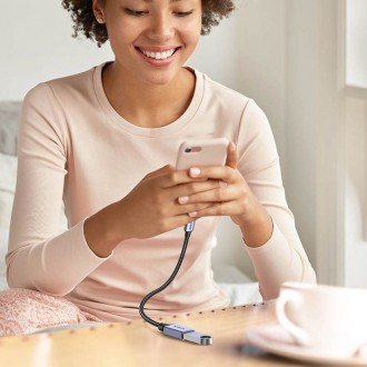 Ugreen OTG adaptérový kabel USB-C (samec) - USB-A (samice) 5 Gb/s 0,15 m černý (US378)