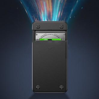 Ugreen pocket SSD / HDD kryt 2,5´´ SATA vestavěný USB-A kabel černý (CM352)