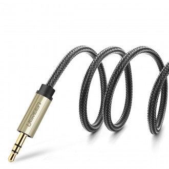 Ugreen kabel audio kabel mini jack 3,5 mm - 2 x jack 6,35 mm 1 m šedý (AV126)