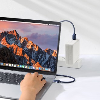 Joyroom USB C - USB C 100W kabel pro rychlé nabíjení a přenos dat 1,2 m modrý (S-CC100A4)