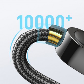 Joyroom USB C - USB C 100W kabel pro rychlé nabíjení a přenos dat 1,2 m černý (S-CC100A4)