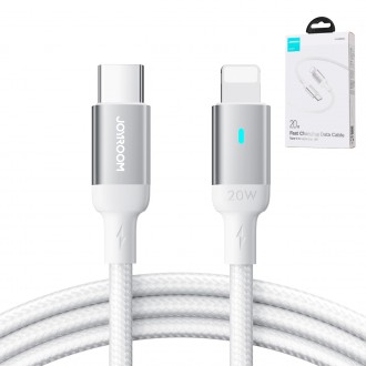 Joyroom kabel USB C - Lightning 20W A10 Series 2 m bílý (S-CL020A10)