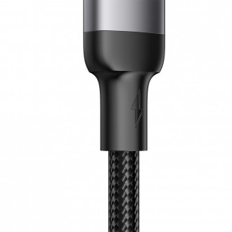 Joyroom USB kabel - USB C 3A pro rychlé nabíjení a přenos dat A10 Series 1,2 m černý (S-UC027A10)
