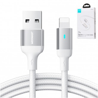 Joyroom USB - Lightning 2,4A kabel řady A10 3 m bílý (S-UL012A10)