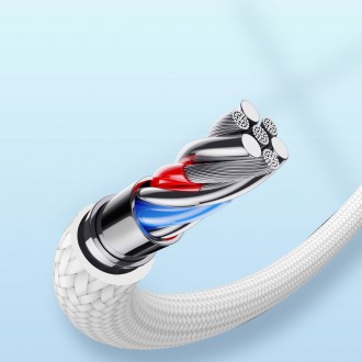 Joyroom USB - Lightning 2,4A kabel řady A10 3 m bílý (S-UL012A10)