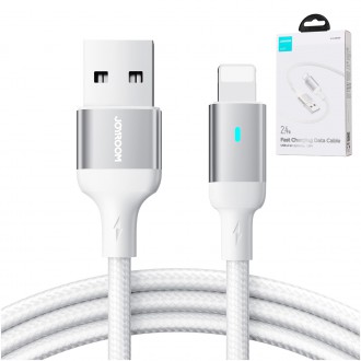 Joyroom kabel USB - Lightning 2,4A A10 Series 1,2 m bílý (S-UL012A10)